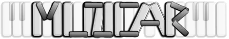 Muzičar logo klavijatura